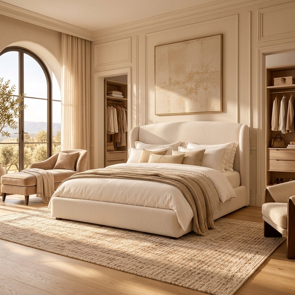 Quandbx™ Upholstered Platform Bed