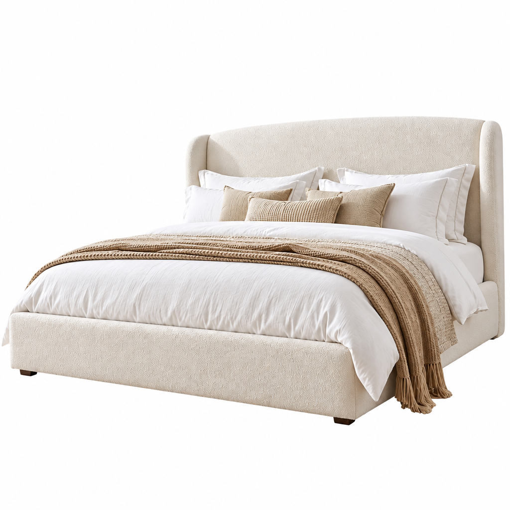 Quandbx™ Upholstered Platform Bed