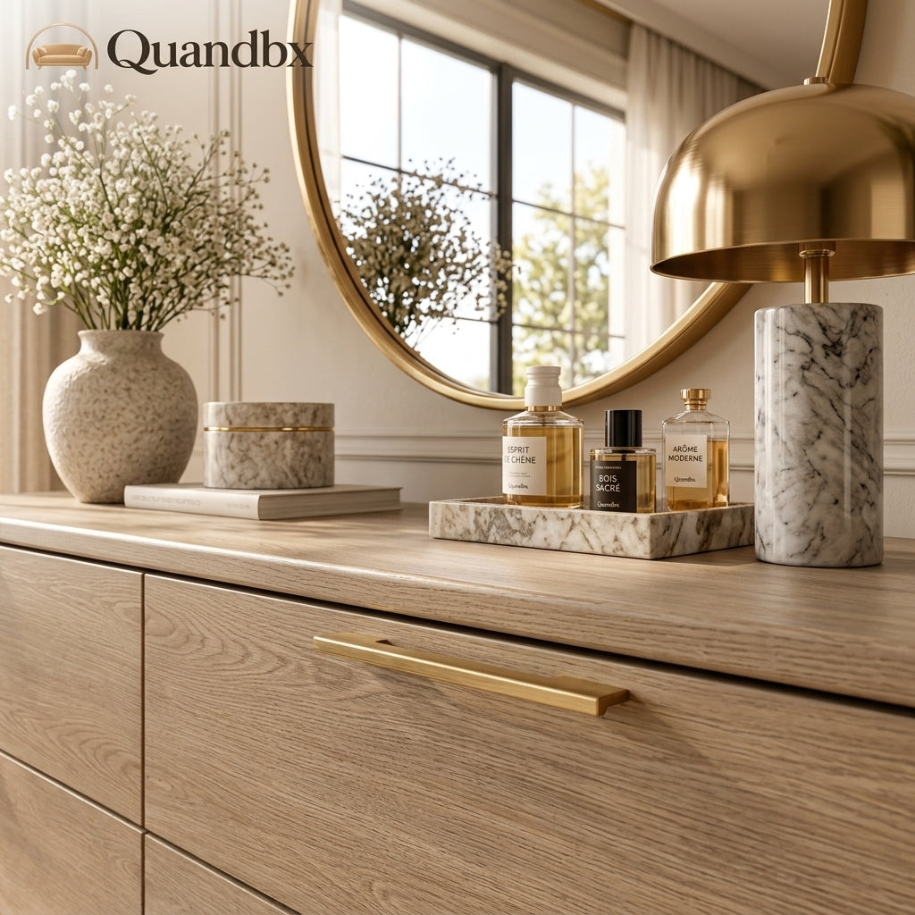 Quandbx™ Six-Drawer Wood Dresser